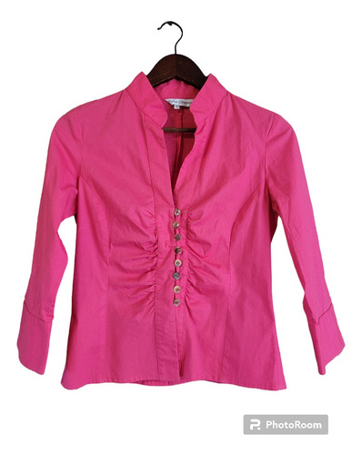 Camisa Sofía Chame Rosa - Talle S