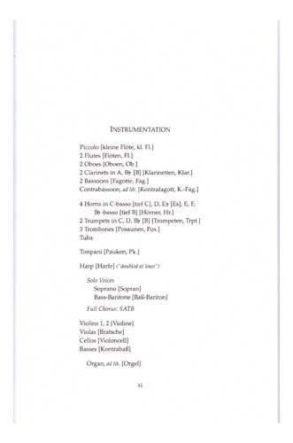 J. Brahms: A German Requiem, Op.45 In Full Score (mini Score