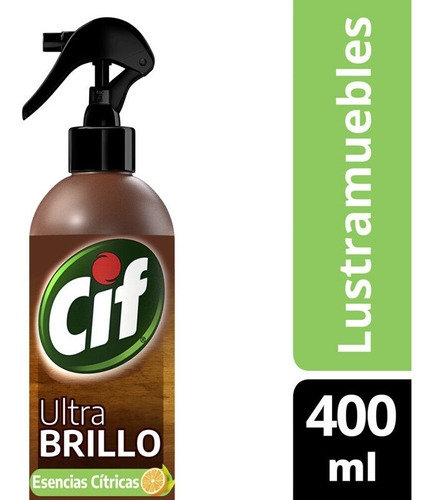 Limpiador Ultra Brillo Cif Esencias Citricas Gatillo X 400ml