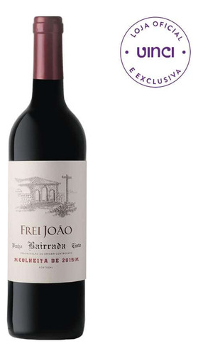 Vinho Bairrada Frei João Tinto Doc Colheita 2015 750ml