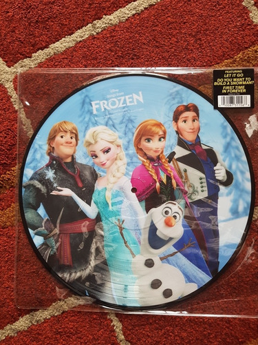 Musica Frozen Soundtrack Nuevo Picture Vinilo