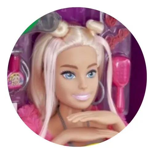 Barbie Styling Head Core 12 Frases Para Pentear E Maquiar - Pupee