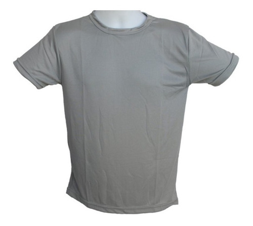 Polera Gris Dry Fit