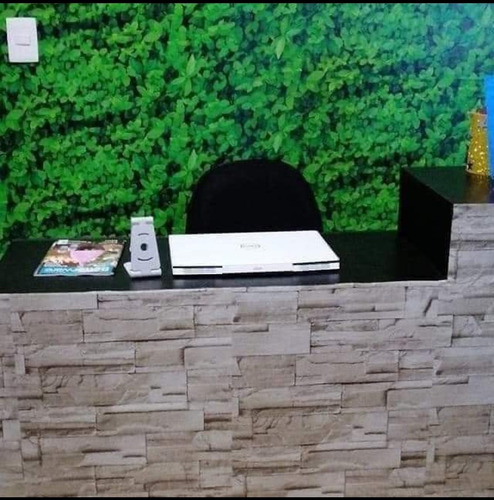 Imagen 2 de 3 de Adherible De Hojas Verdes Papel Tapiz 2 Rollos De 2 M C/u