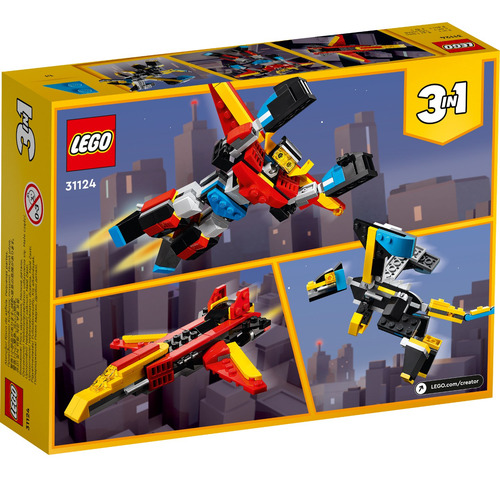 Lego Creator 3en1 31124 Robot Invencible; Permite Construir