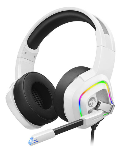 Ziumier Z66 - Auriculares Blancos Para Juegos Con Micrfono,
