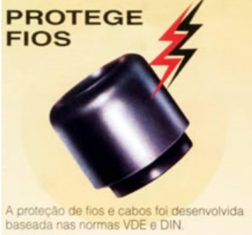 Bucha Acabamen. Borracha Protegefios Eletroduto 1.1/4 C/05ud