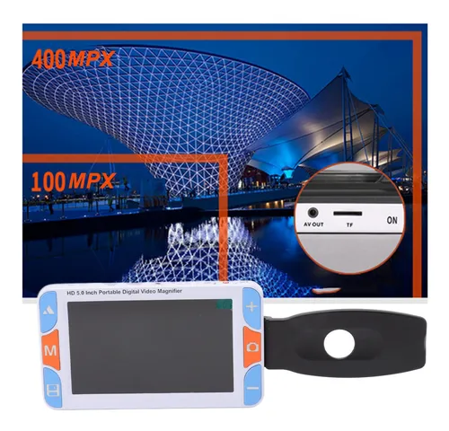 Lupa Digital Portátil De 5.0 Pulgadas Con Mango Fijo De 3 Mi