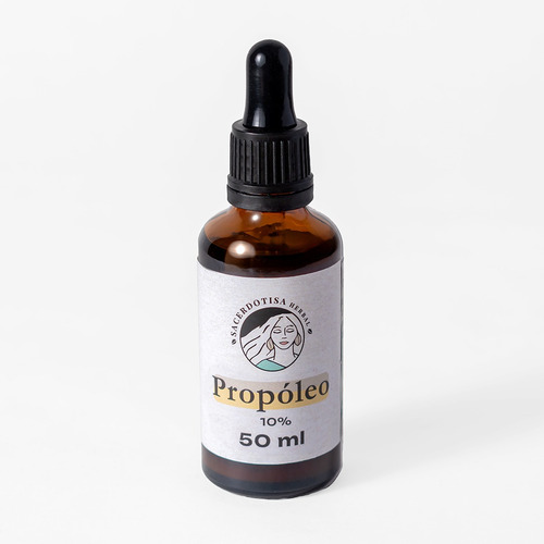 Tintura Madre De Propóleo Al 10% X50cc - Sacerdotisa Herbal