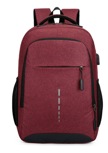 Mochila Coolchange Impermeável 30l Notebook Masculina Cor Vermelho