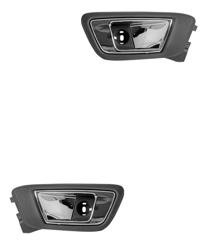 Par Manijas Tra Puerta Interior Ford Fiesta 11 - 18 Hushan