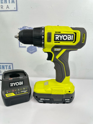 Kit Taladro Destornillador 2 Vel Ryobi 1/2 18v Pcl206k1