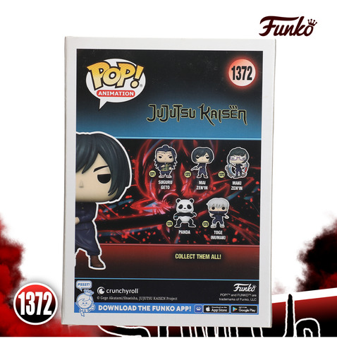 Funko Pop Mai Zen In #1372 Jujutsu Kaisen Anime Original