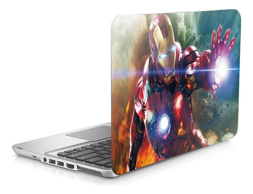 Skin Adesivo Protetor Notebook 17 Iron Man Homem De Ferro B1