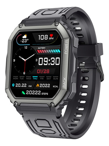 1.8 Reloj Inteligente Deportivo Militar Bluetooth Llamada