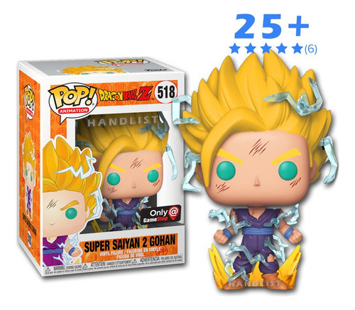 Figura De Gohan De Pop Dragonball Z - Super Saiyan 2 518 [u]