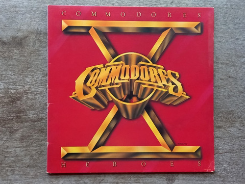Disco Lp Commodores - Heroes (1980) Usa R10