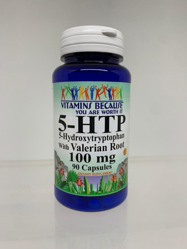 5htp 100mg  90 Unid. Vitamins Because