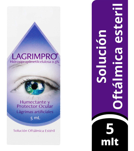 Lagrimas Artificiales Lagrimpro Frasco X 5 Ml