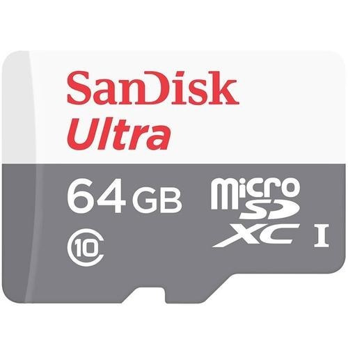 Memoria Micro Sd 64gb 80mb/s Clase 10 Ultra Sandisk Cordoba!