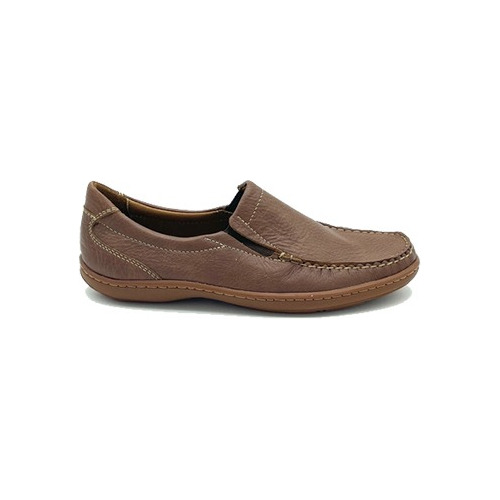 Zapatos Hombre Mocasín Cuero Suela Febo Cocidos Mdz 354