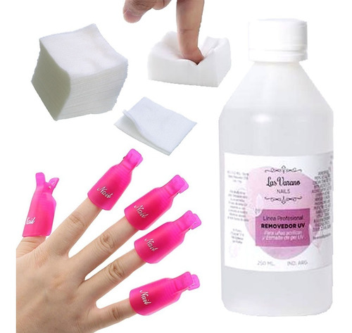 Kit Uñas Cabina Esmalte Semipermanente Decoracion Gel Uv