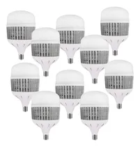 Comprar Pack X 10 Lampara Foco Led Galponera Alta Potencia 200w E27