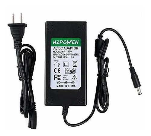 Adaptador De Fuente De Alimentación De 12v 5a Monitor ...