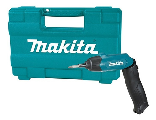 Imagem 2 de 3 de Parafusadeira A Bateria Bivolt Df001dw Makita Kit 81 Peças
