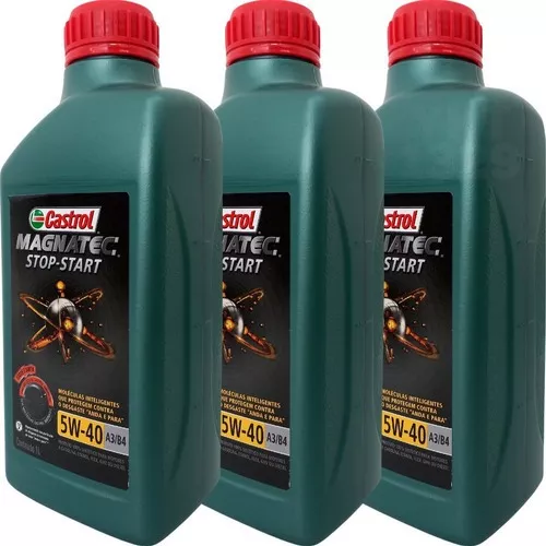 Aceite Sintetico Magnatec Stop-start 5w-40 A3/b4 4l Castrol