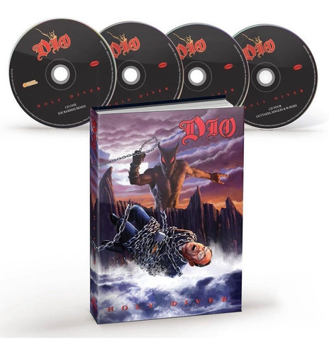 Dio Holy Diver Box Deluxe 4 Cd Importado Original Nuevo