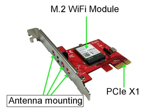 Tarjeta Adaptadora Pci Express X1 De Ableconn Pexm2150e Con