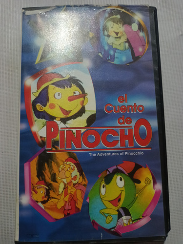 Película Vhs El Cuento De Pinocho Vintage En Español 