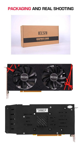 Tarjeta Video Grafica Amd Rx 580 8gb Gddr5 Gpu Gaming Juegos