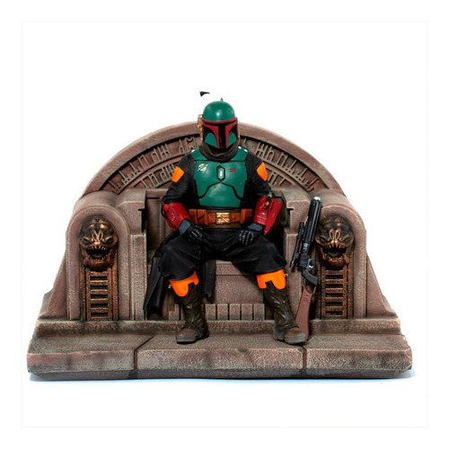 Figura Boba Fett On Throne 1 10 The Mandalorian