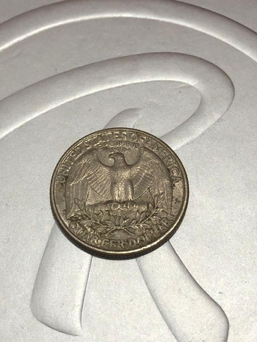 Moneda De Plata Quarter Dollar 1974 