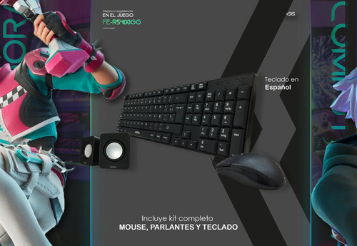 Computadora Armada Ryzen 5 4600g 16gb Ram 480gb Ssd Windows 11 + Gabinete Gamer + Kit Teclado Mouse