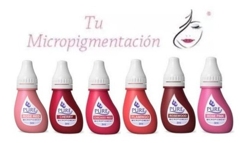 Tinta Pure Micropigmentación Biotouch Permanente Para Cejas