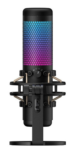 Imagen 3 de 9 de Micrófono Rgb Hyperx Quadcast S Condensador Multipatrón