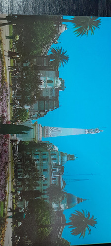 Postal Buenos Aires Lote X 6 Tranvía Plaza De Mayo Obelisco (Usado)
