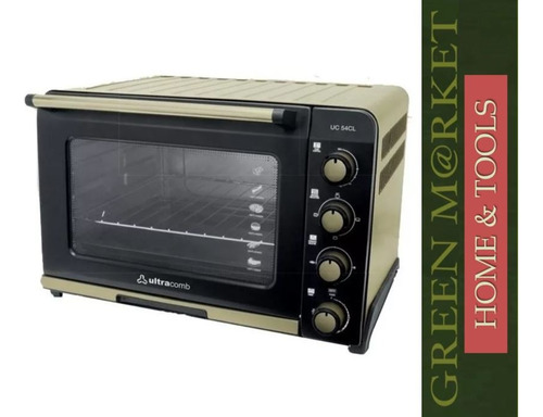 Horno De Mesa Eléctrico Ultracomb Uc-54cl 54l Champagne 220v