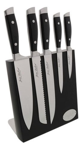 Set 5 Piezas Bloque Cuchillos Cocina Laguiole Jean Dubost