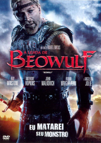 A Lenda De Beowulf - Dvd - Ray Winstone - Anthony Hopkins