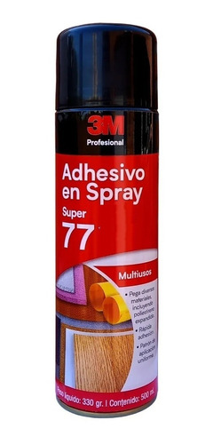 3m Adhesivo Aerosol Super 77 - Multiuso - 500ml - Especial! 