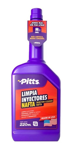 Limpia Inyectores De Nafta Pitts 220 Ml