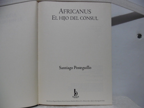 Africanus El Hijo Del Consul / Santiago Posteguillo 