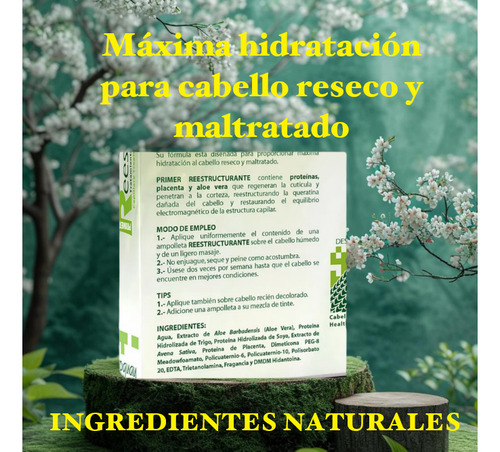 Tratamiento Revitalizante Y Reestructurante Ampolleta Loquay