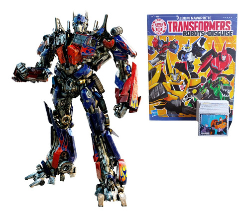 Álbum Transformers 2 En 1 (licenciado) + Todas Sus Láminas 