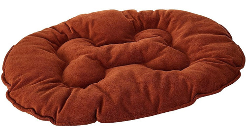 Cojn Cama Para Mascotas Extragrande Tela Fancy Pets Naranj