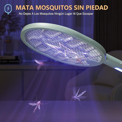 Recargable Matamoscas Y Mosquitos Eléctrico Baños, Almacenes Y Otros Lugares Moreka MD-100006 Color Amarillo